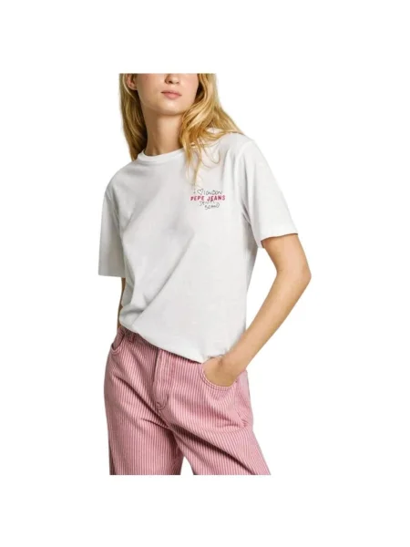 Tricou Pepe Jeans alb
