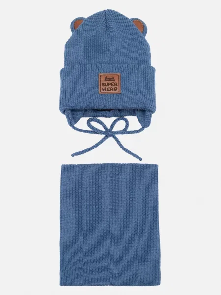 YUKI Шапка/шарф Для хлопчиків синій