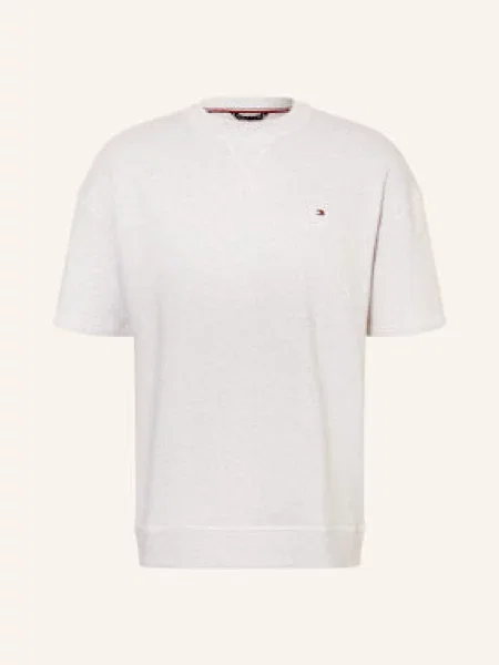 Tommy Hilfiger Pohodlné Domácí Tričko světle šedá