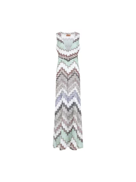 Długa sukienka maxi Missoni bez rękawów
