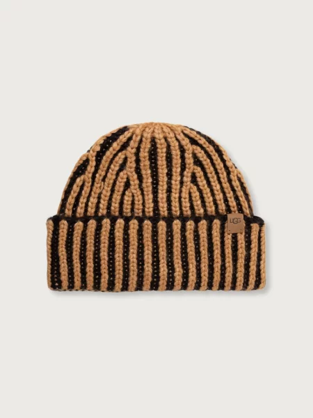 UGG căciulă de damă cu amestec de lână negru