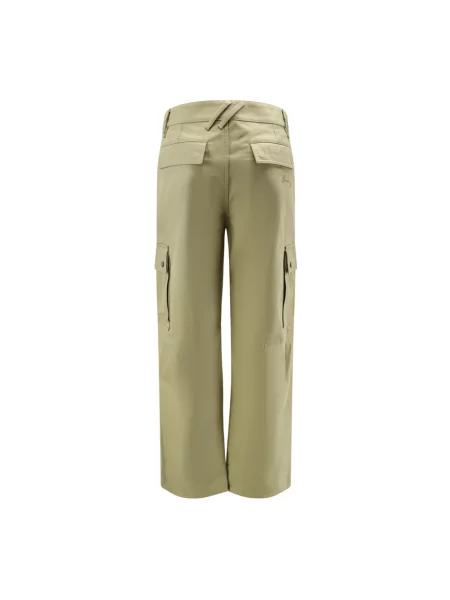 Spodnie cargo Burberry zielone