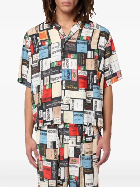 Cămașă Moschino de mătase