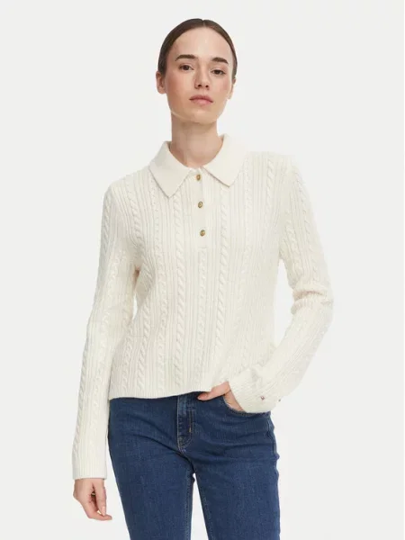 Tommy Hilfiger Pulover Crem bej