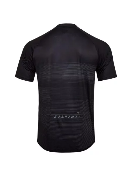 Koszulka rowerowa Silvini Jersey Turano Pro z krótkim rękawem czarna