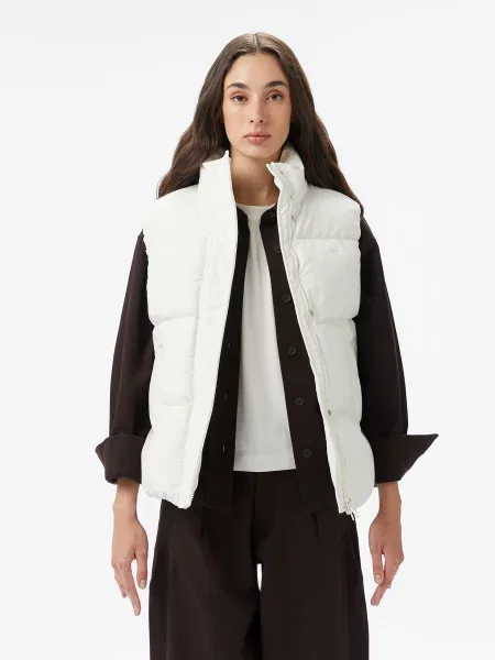 Жилет з утеплювачем Lacoste білий