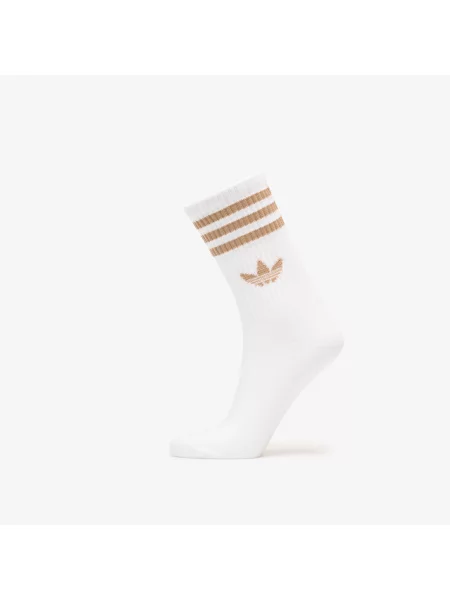 ADIDAS ORIGINALS Nogavice Crew 3 Pairs karamel bela