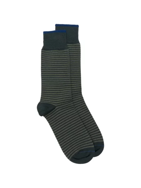 Prugaste kratak čarape Ant45 zelena
