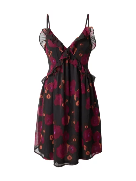ONLY Rochie de vară ONLGretchen portocaliu / roz / roz pitaya negru