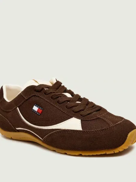Tommy Jeans Sneakers Archive Lite Sued maro
