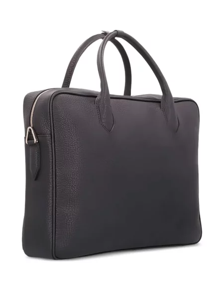 Geantă pentru laptop Longchamp din piele negru