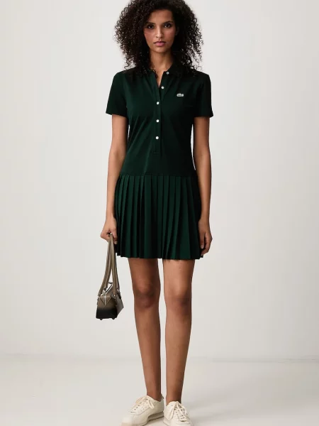 Lacoste сукня з бавовною