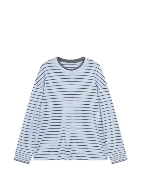 Lung tricou Jnby albastru