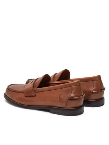 Mokasíny Polo Ralph Lauren hnědé