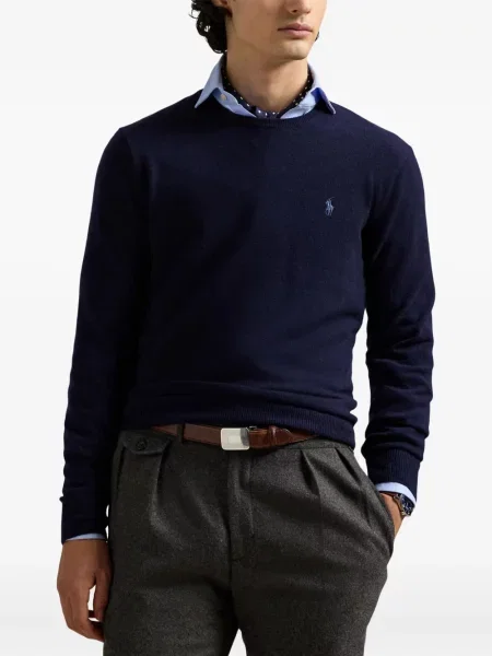 Ριγέ polo Polo Ralph Lauren με κουκούλα με αυτόγραφο λευκό