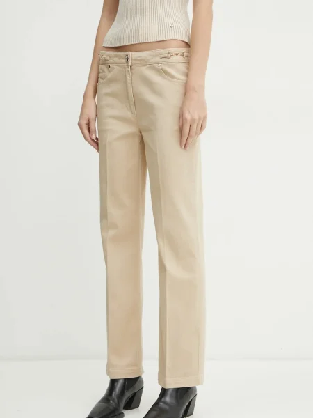 Дънки Marciano Guess SOFIA с висока талия бежово