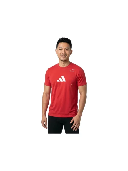 Tricou Adidas tenis roșu