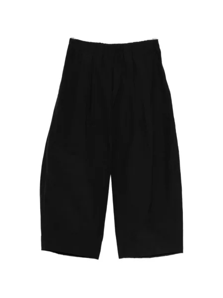 Spodnie Apuntob plisowane czarne