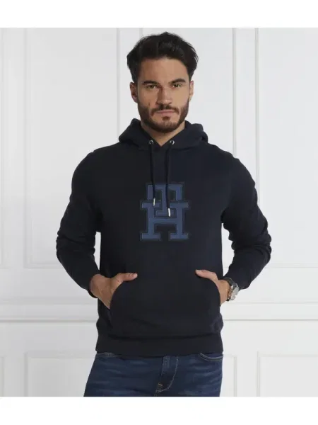 Tommy Hilfiger Hanorac MONOGRAM APPLIQUE HOODY