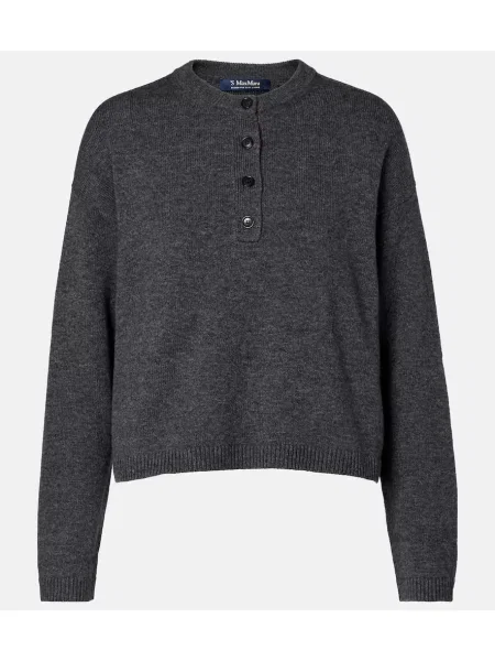 Pulover 's Max Mara de lână gri