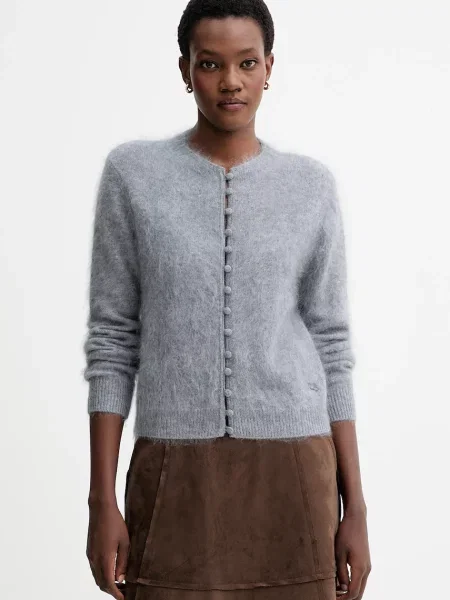 Rag & Bone kasmír kardigán szürke