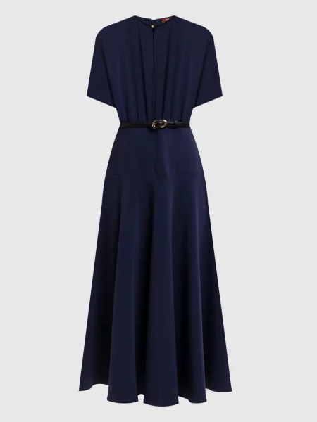 Платье миди Max Mara синее