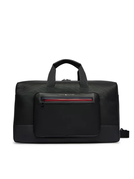 Tommy Hilfiger Krepšys Th Foundation Duffle juoda
