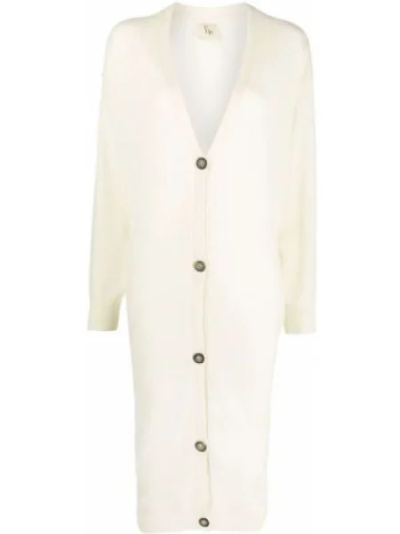 Кашмирено палто Paula бяло