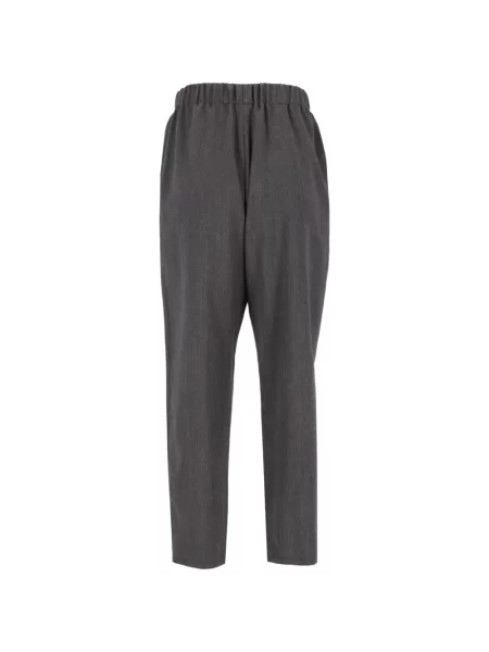 Pantaloni Dusan conici gri