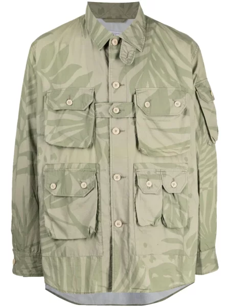 Jakna Engineered Garments s printom zelena