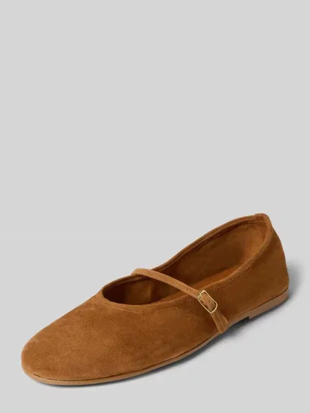 Baleriny ze skóry z paskiem model Besette' Steve Madden