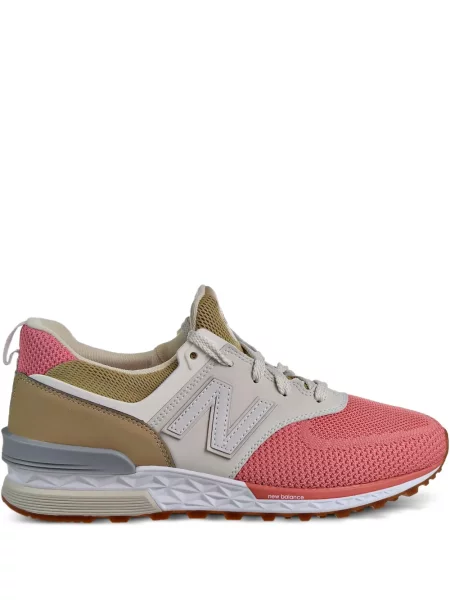 Hálós sneaker New Balance 574 rózsaszín