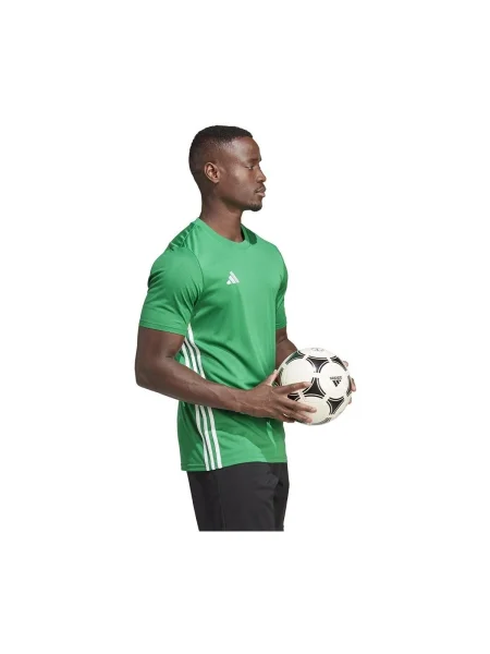 Tricou Adidas din jerseu verde