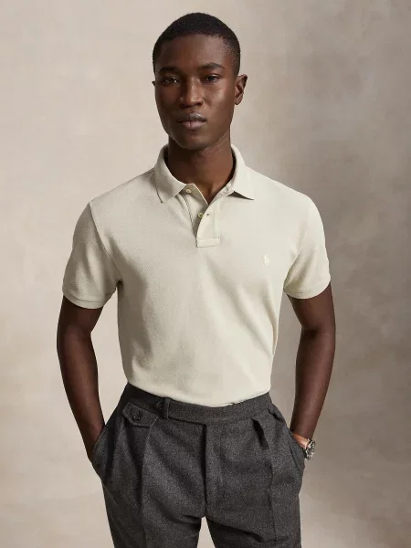 Polo Ralph Lauren Tričko sivobéžová