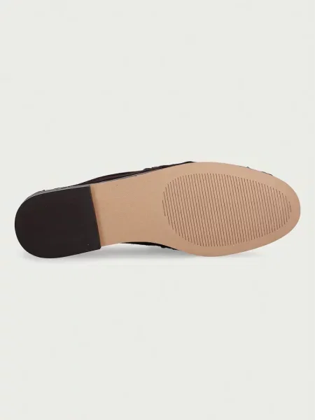 Velúr félcipő Steve Madden barna