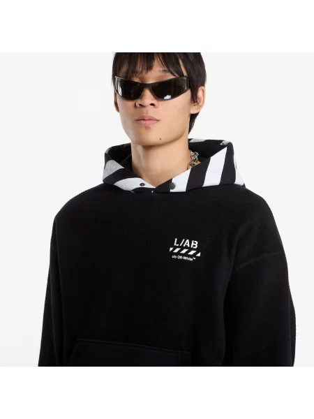 Hanorac cu glugă L/ab C/o Off-white™ alb