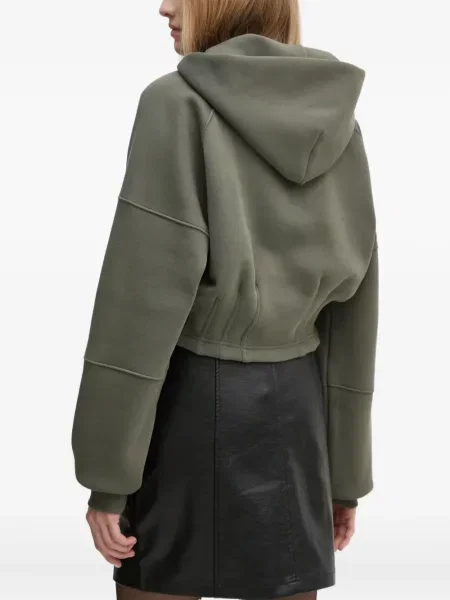 Hanorac cu glugă Alpha Industries verde