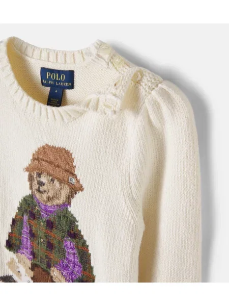 Gyerek pólóing Polo Ralph Lauren fehér