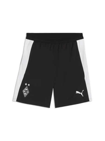 PUMA MÄ™skie luÅºne szorty treningowe Borussia MÃ¶nchengladbach Akcesoria S czarny
