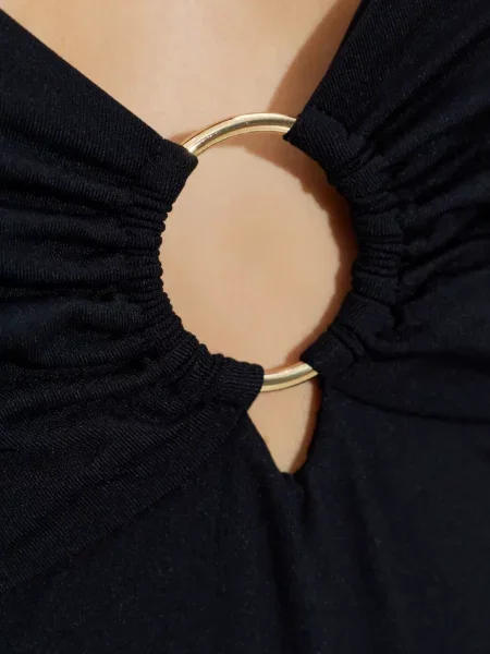 Inel Melissa Odabash negru