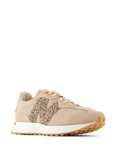 Sneakerși New Balance 327 cu autograf cu model leopard negru