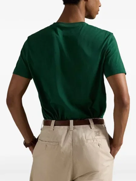Pălărie de găleată Polo Ralph Lauren cu broderie verde