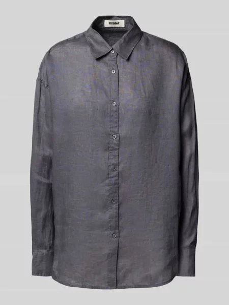 Bluzka koszulowa z listwą guzikową model ‘DARIAALF’ Ecoalf