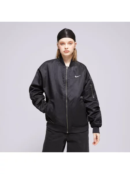 Nike Kurtka W Nsw Nike Vrsty Bmbr Jkt czarna