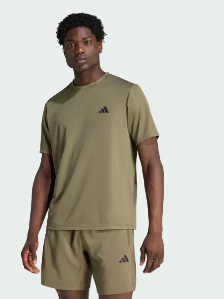 Спортивна футболка adidas перероблений зелений