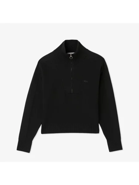 Sweter Lacoste czarny
