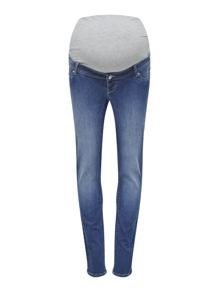 Only Maternity Jeans Rose albastru denim gri