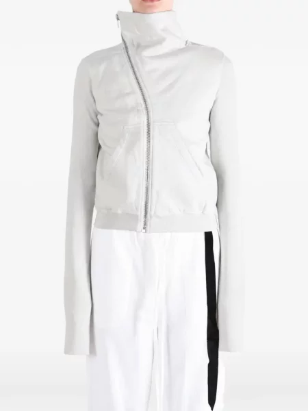 Hanorac cu fermoar Rick Owens Drkshdw asimetric