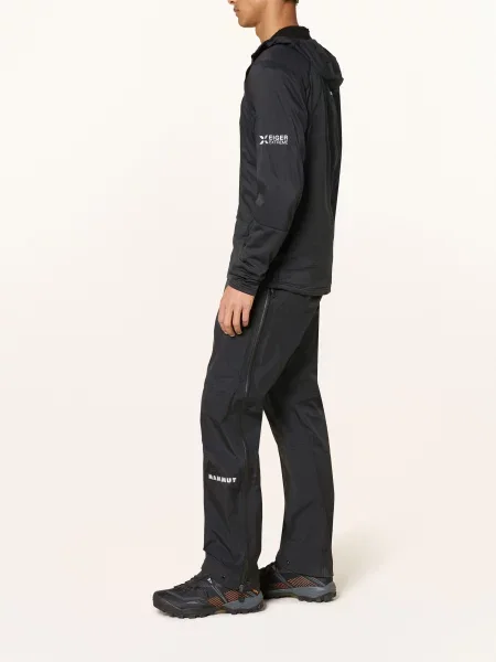 Mammut Hybridní Bunda Eiger Nordwand Z Materiálu Flex Air Hybrid černá bílá
