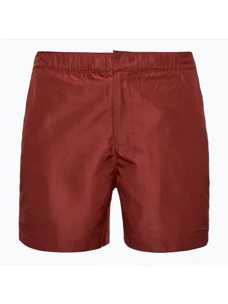 Plavecké šortky Calvin Klein Casual Tailored syrah červené
